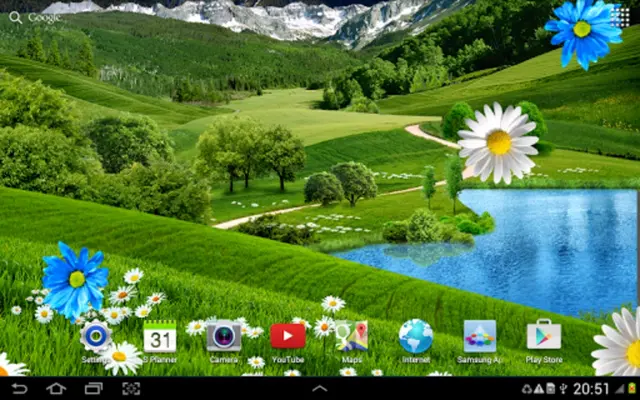 Summer Landscape Wallpaper android App screenshot 0